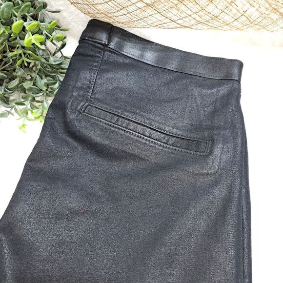 NWOT Helmut Lang Coated Capri - Picture 2 of 9